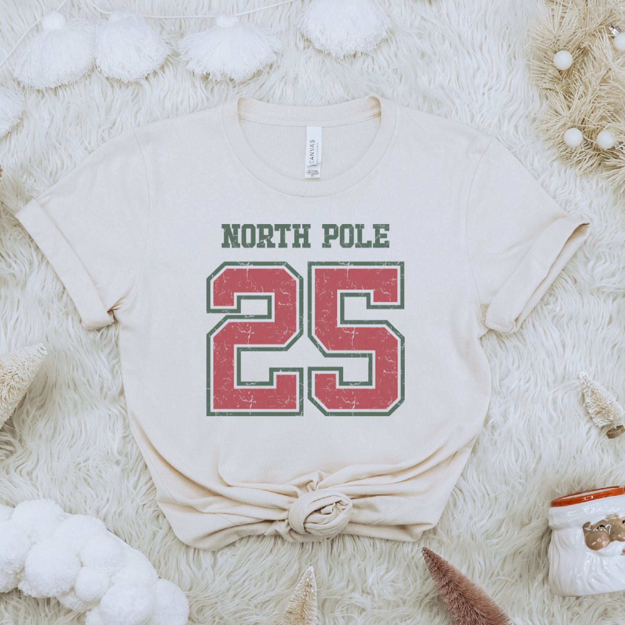 North Pole 25 Christmas T-Shirt - Trendznmore