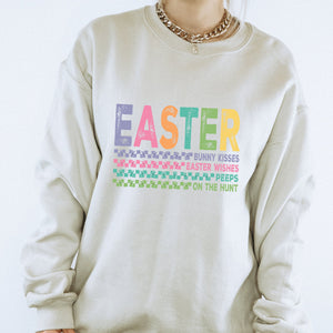 Pastel Easter Crewneck Sweatshirt - Trendznmore