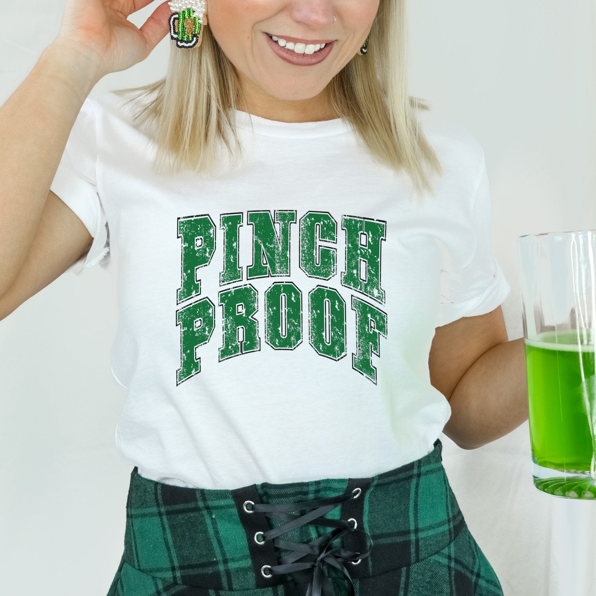 Pinch Proof Funny St. Patrick's Day T-Shirt (S-2XL) - Trendznmore