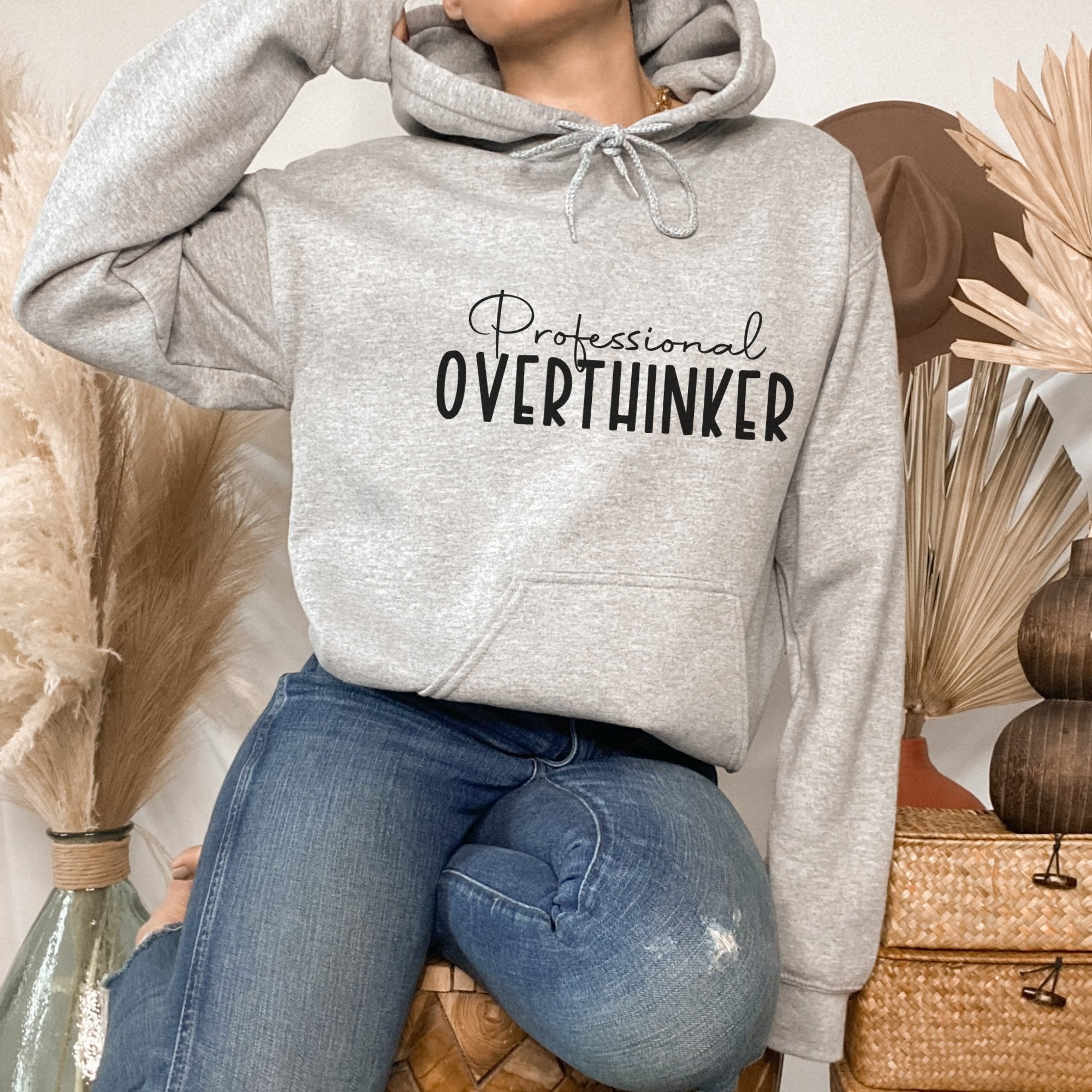 Professional Overthinker Hoodie - Trendznmore