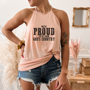 Proud to be from God's Country Tank Top - Trendznmore