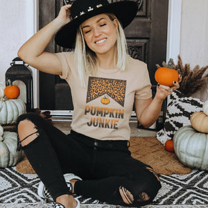 Pumpkin Junkie T-Shirt - Trendznmore