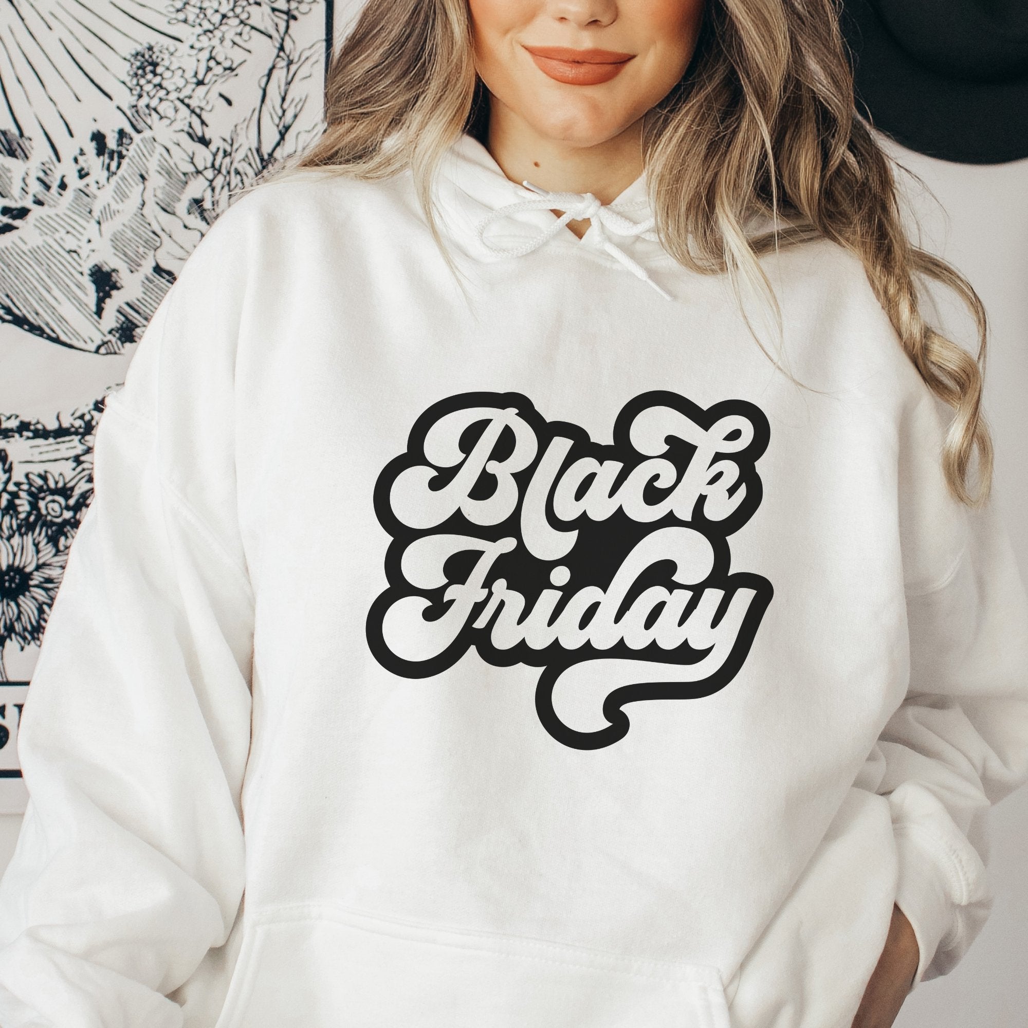 Retro Black Friday Hoodie - Trendznmore