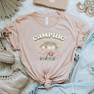 Retro Camping Vibes T-Shirt - Trendznmore