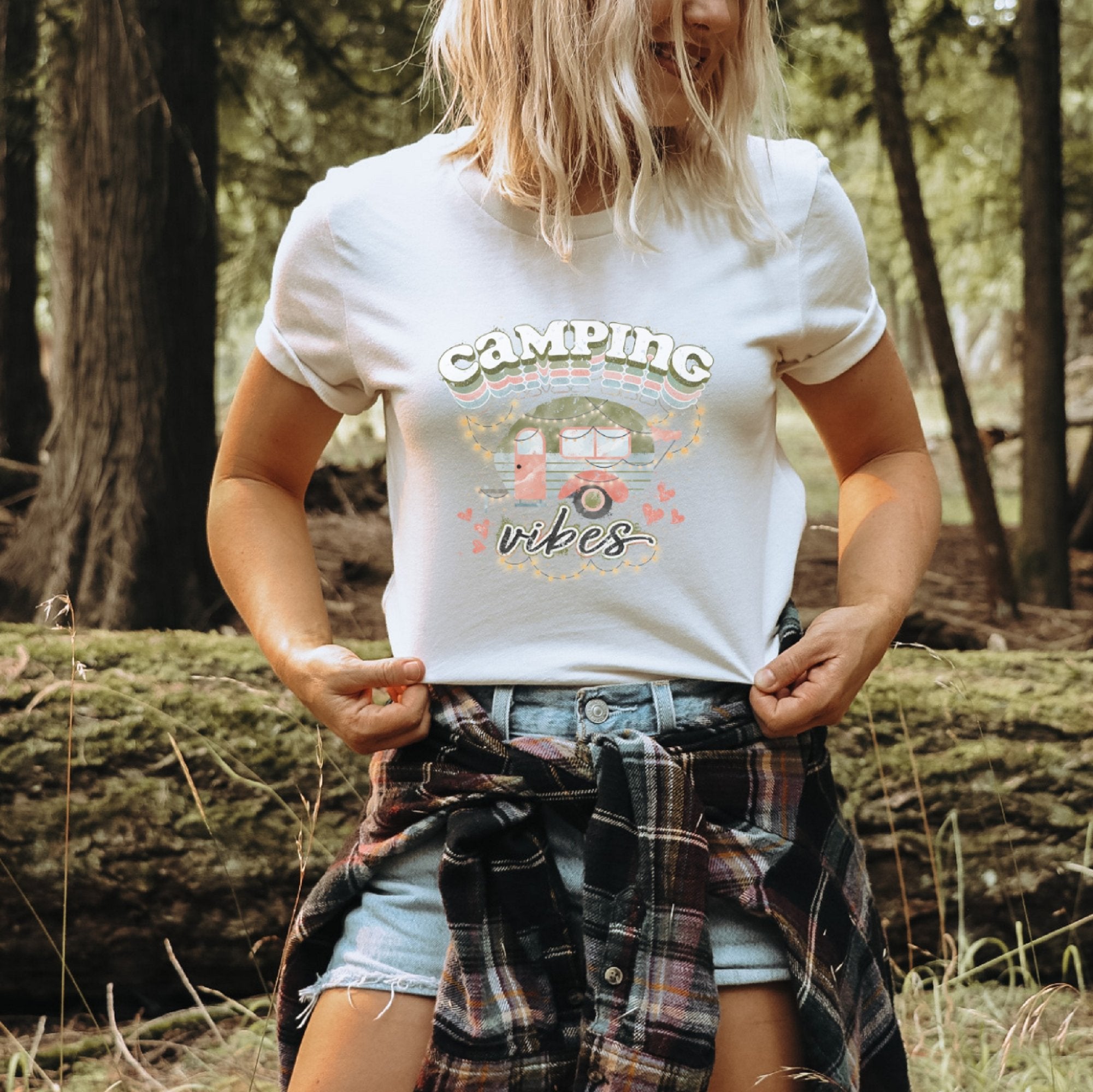 Retro Camping Vibes T-Shirt - Trendznmore