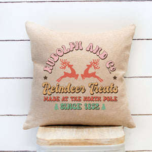 Rudolph and Co. Christmas Pillow Cover - Trendznmore