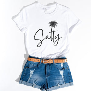 Salty Beach Graphic T-Shirt - Trendznmore