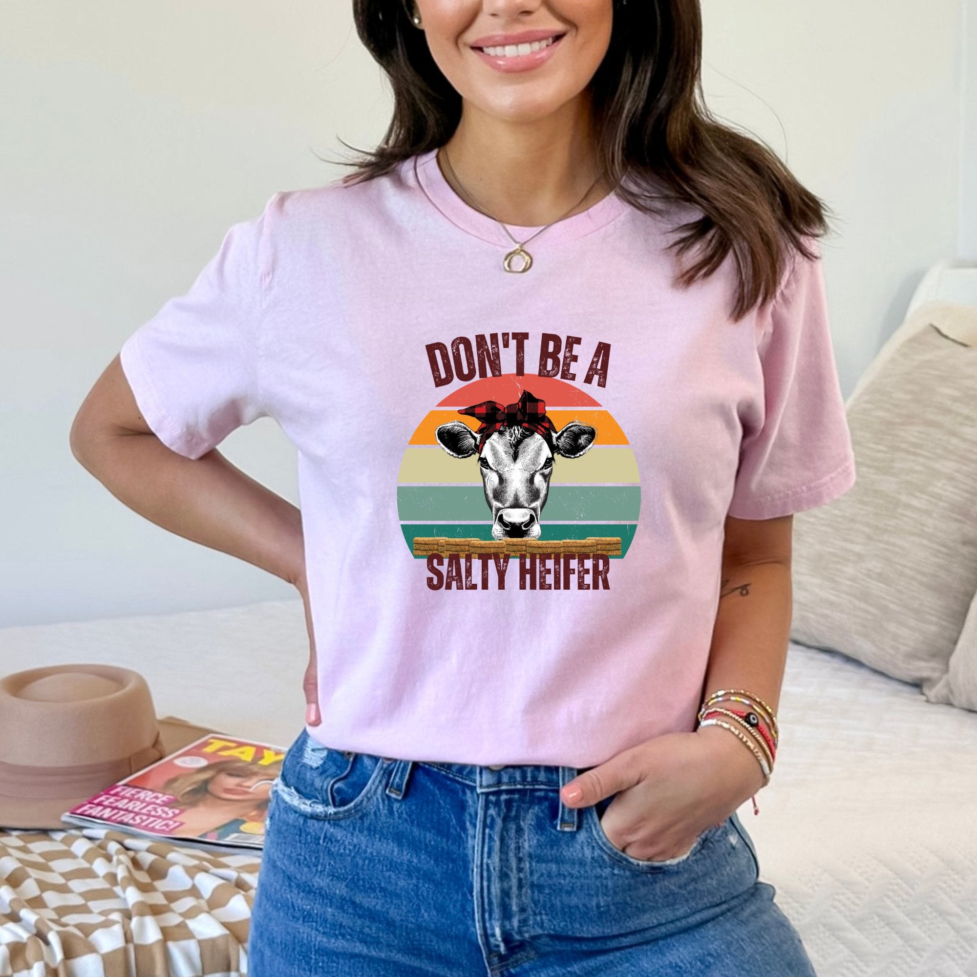 Salty Heifer T-Shirt - Trendznmore