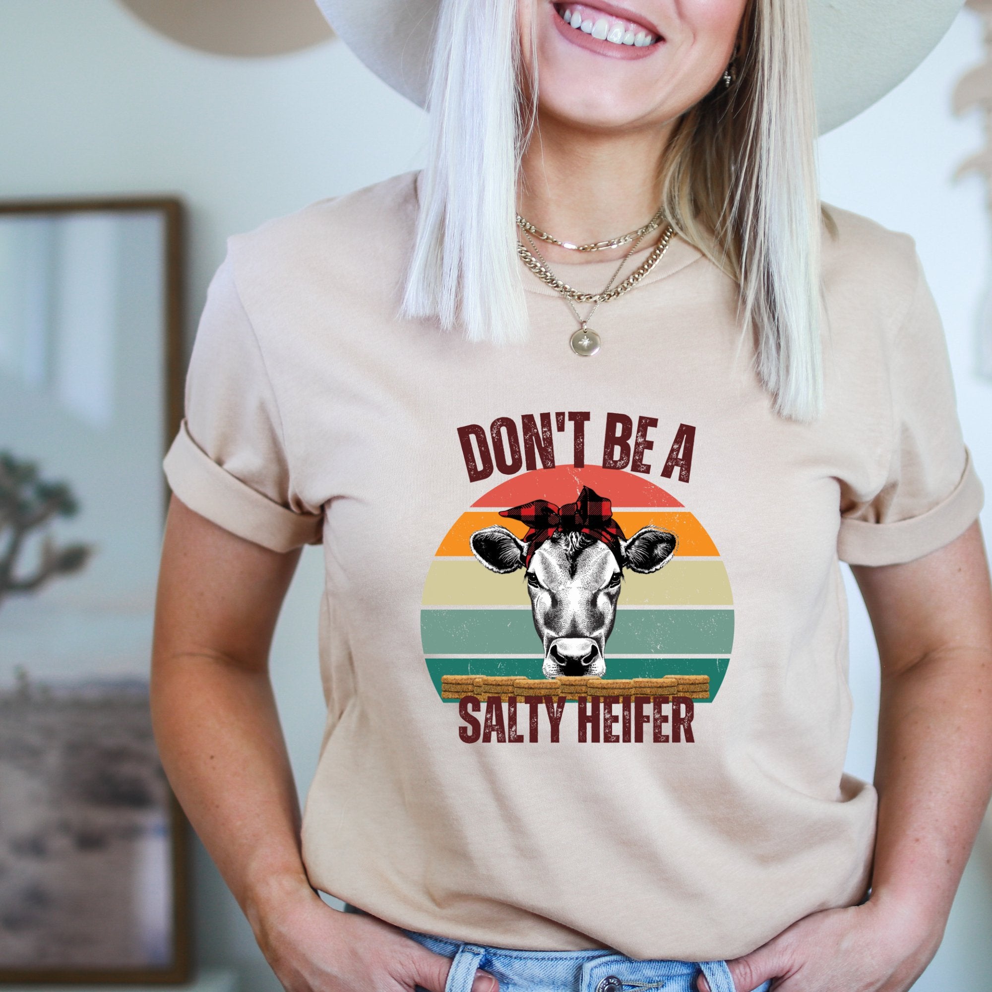 Salty Heifer T-Shirt - Trendznmore