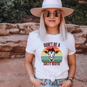 Salty Heifer T-Shirt - Trendznmore