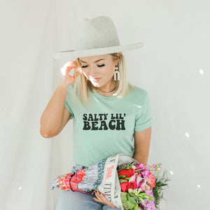 Salty Lil Beach T-Shirt - Trendznmore