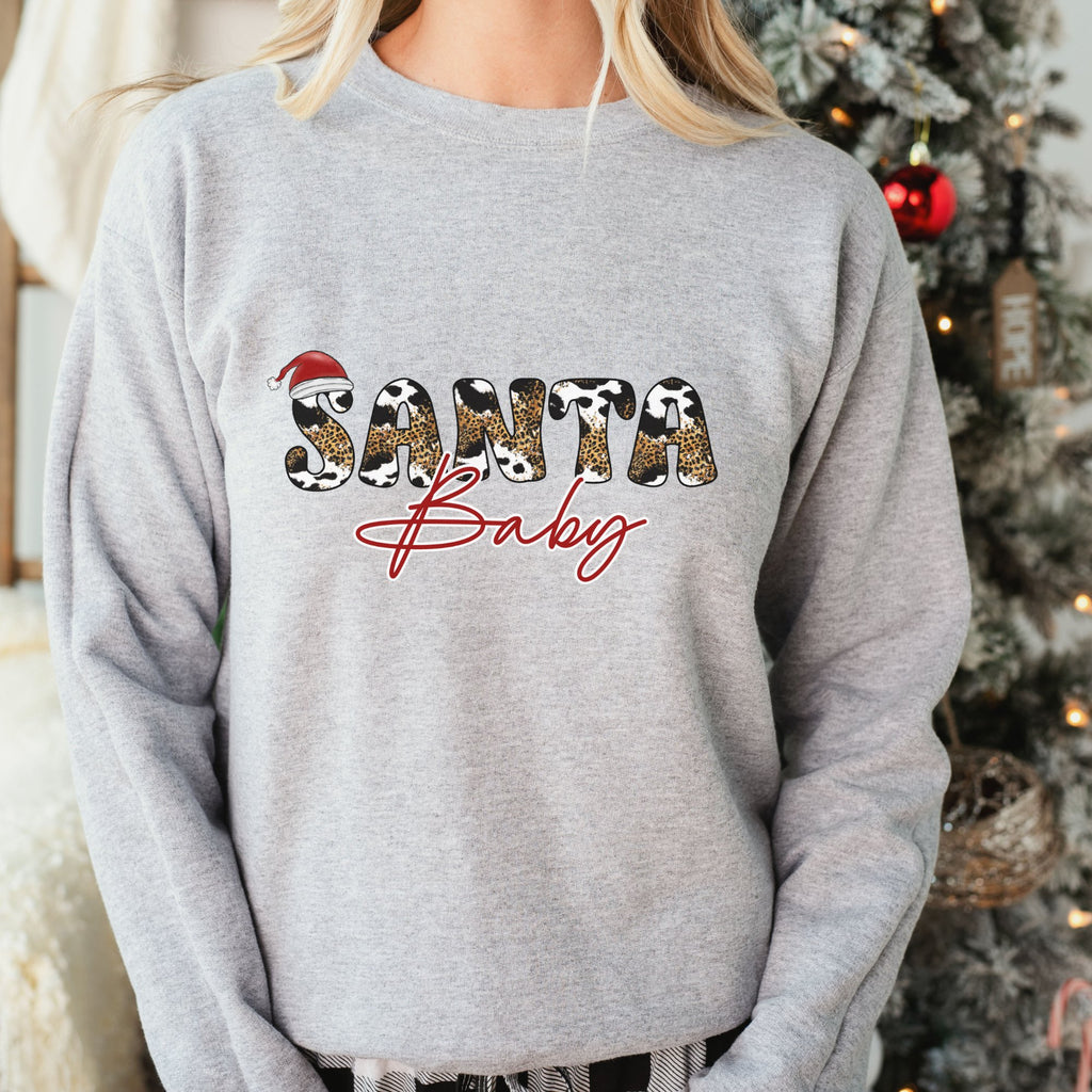 Santa Baby Christmas Sweatshirt - Trendznmore