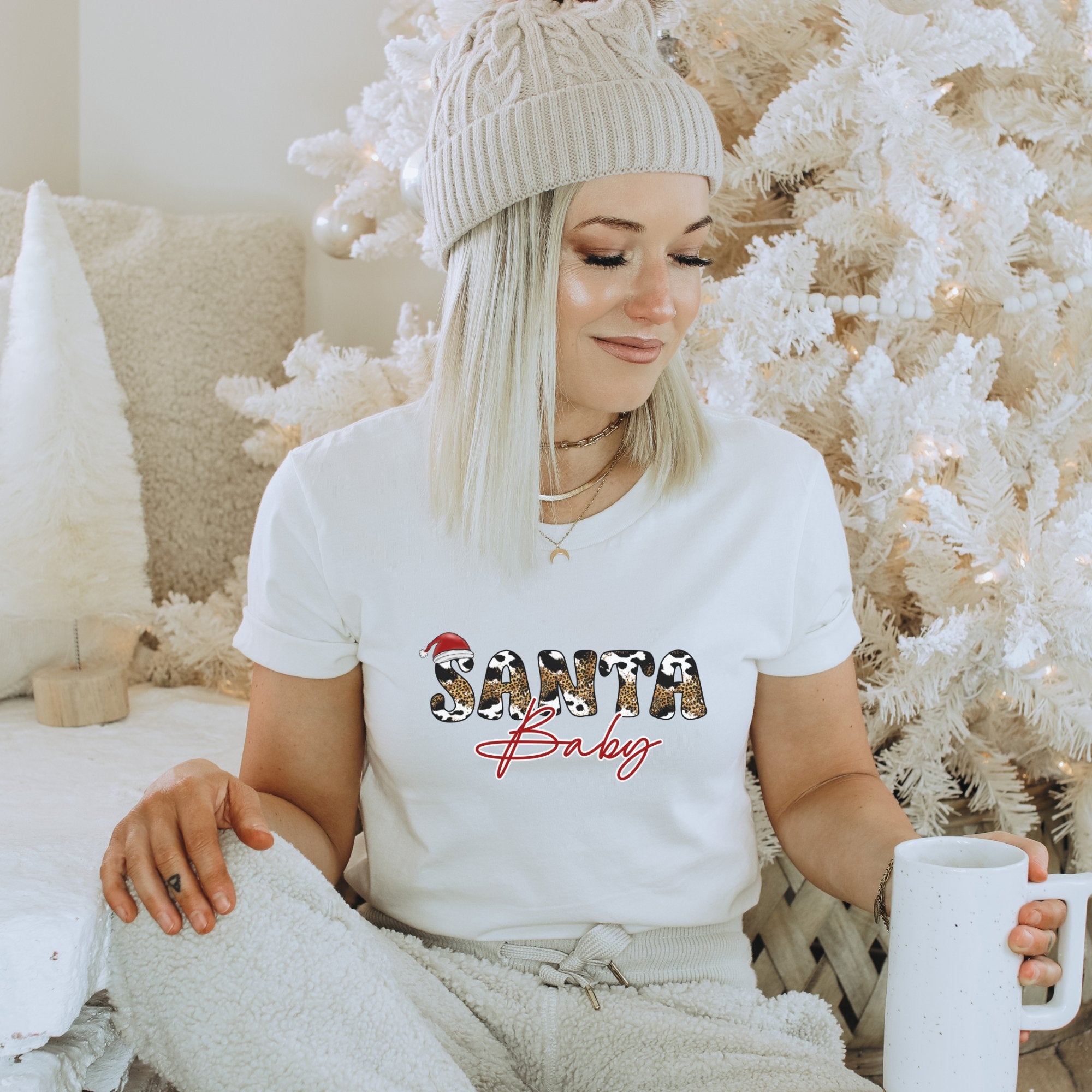 Santa Baby Christmas T-Shirt - Trendznmore