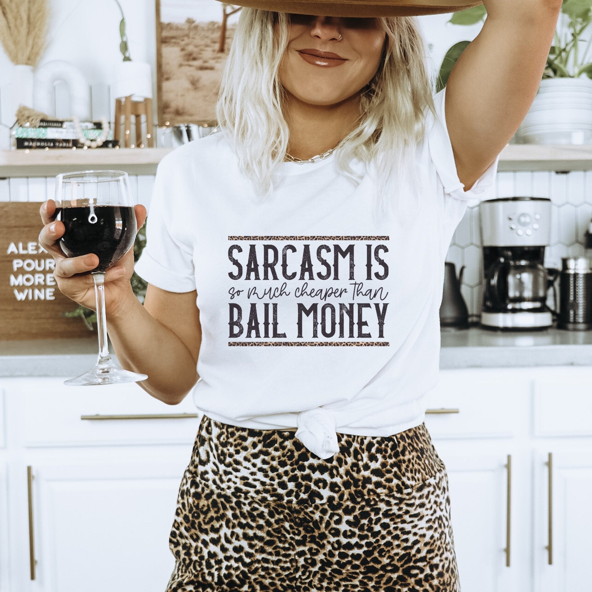 Sarcasm is so much Cheaper Than Bail Money Funny T-Shirt - Trendznmore