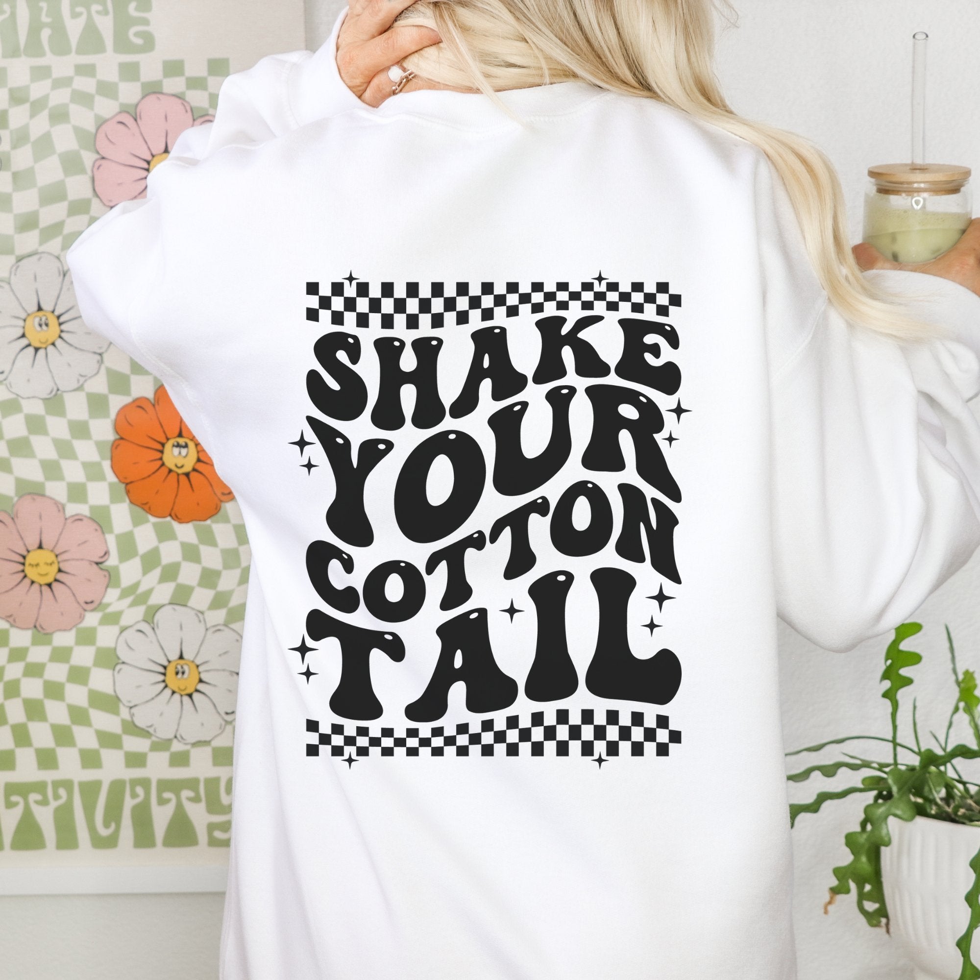 Shake Your Cotton Tail Crewneck Sweatshirt - Trendznmore