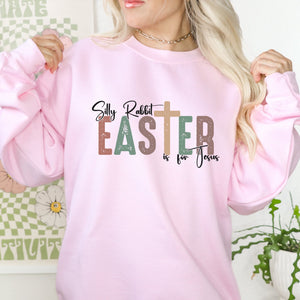 Silly Rabbit Easter Crewneck Sweatshirt - Trendznmore