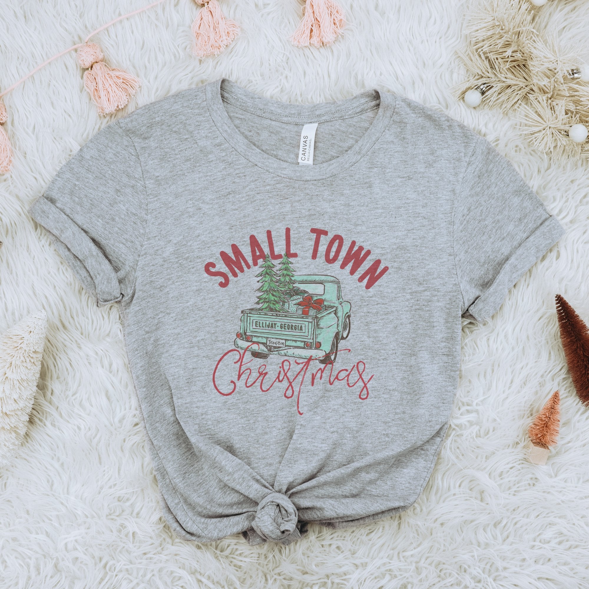 Small Town Christmas T-shirt - Trendznmore