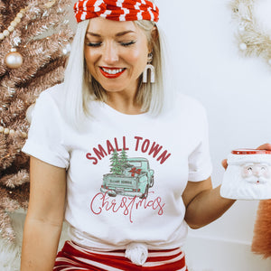 Small Town Christmas T-shirt - Trendznmore