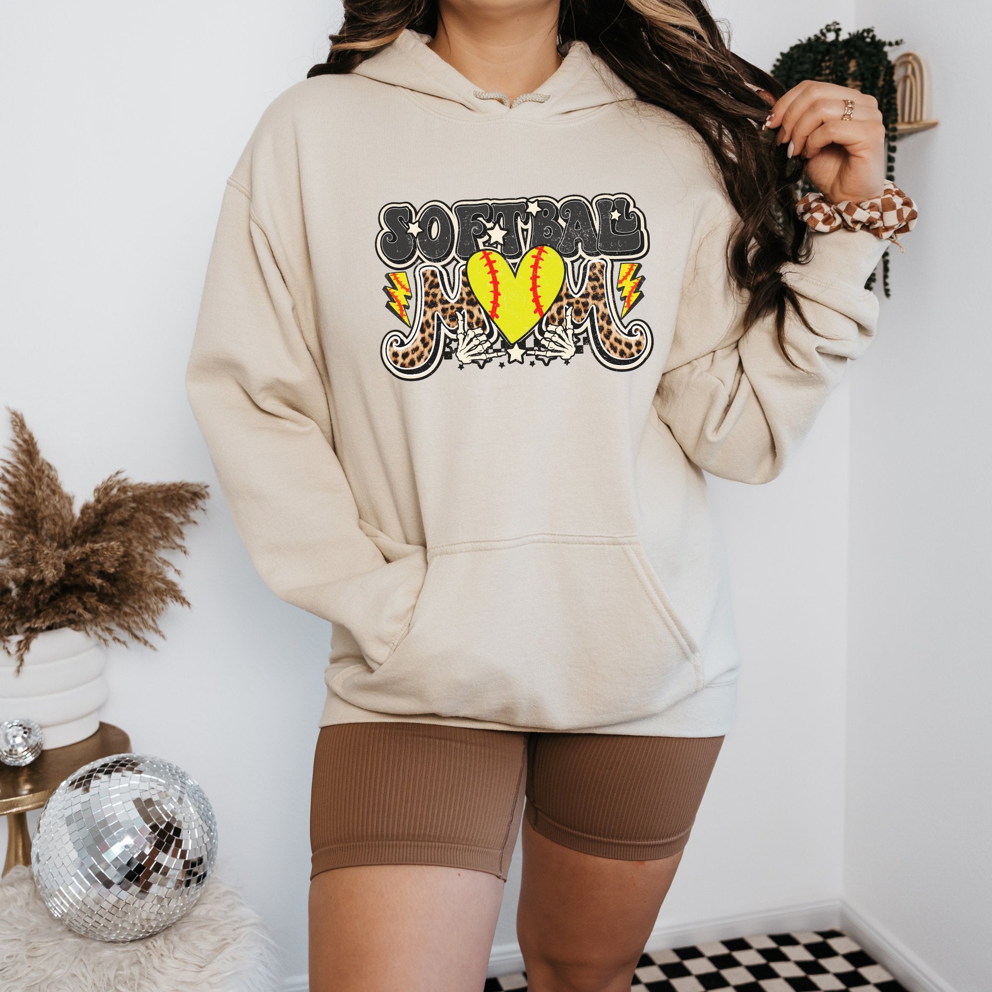 Softball Mom Hoodie - Trendznmore