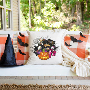 Spooky Halloween Sublimated Pillow Cover - Trendznmore