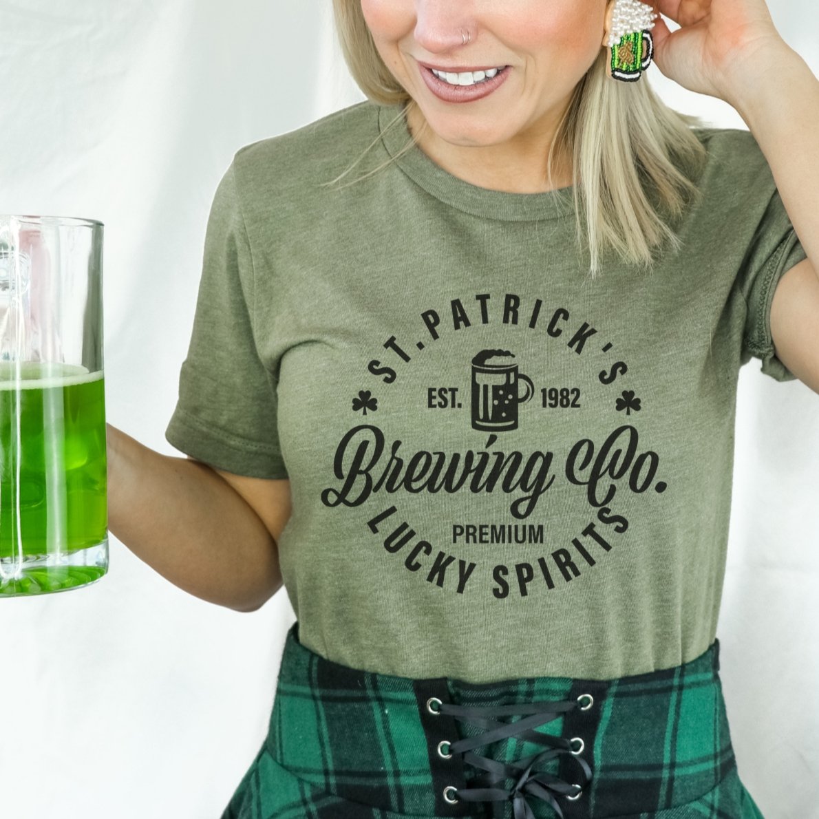 St. Patrick's Lucky Spirits St. Patrick's Day T-Shirt (S-2XL) - Trendznmore