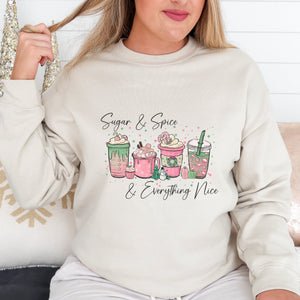 Sugar Spice Christmas Sweatshirt - Trendznmore