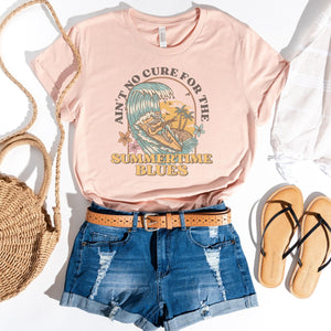Summertime Blues Retro Graphic T-Shirt - Trendznmore