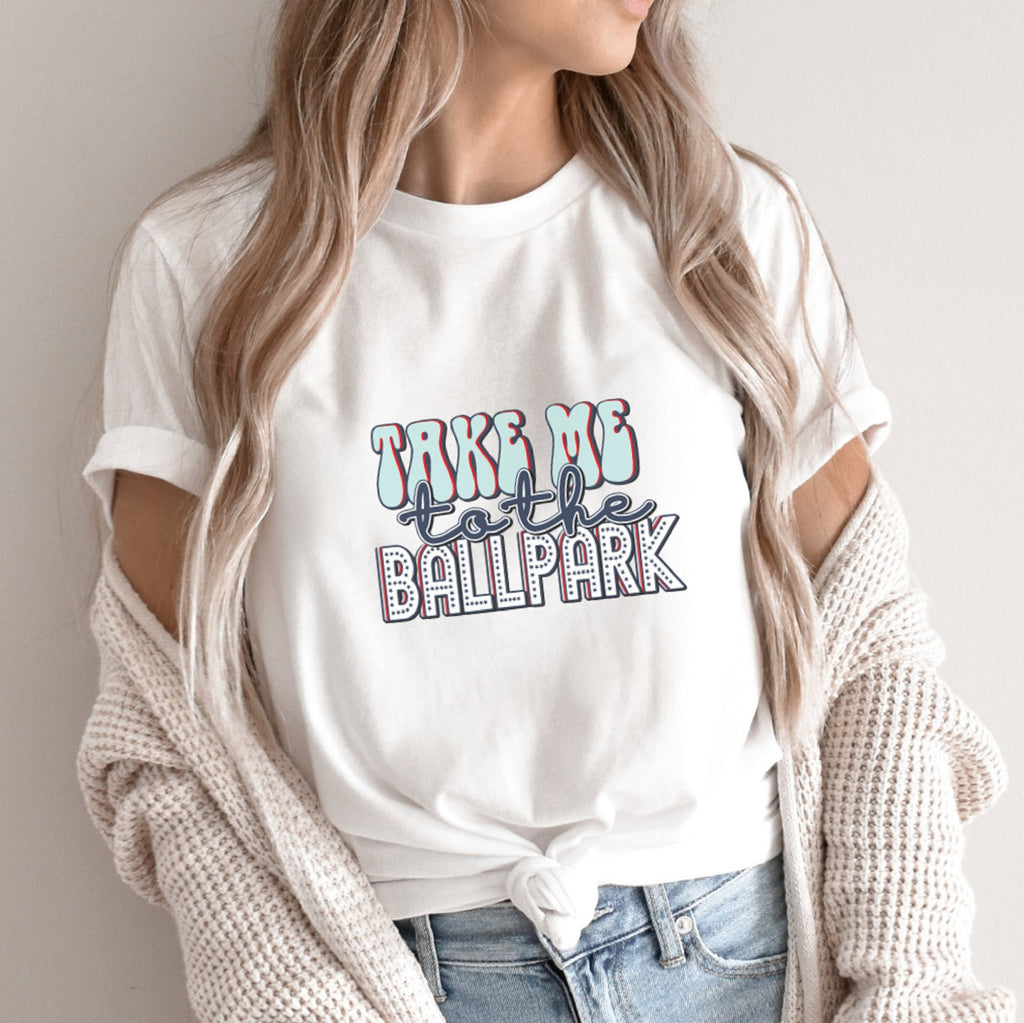 Take Me to the Ballpark T-Shirt - Trendznmore