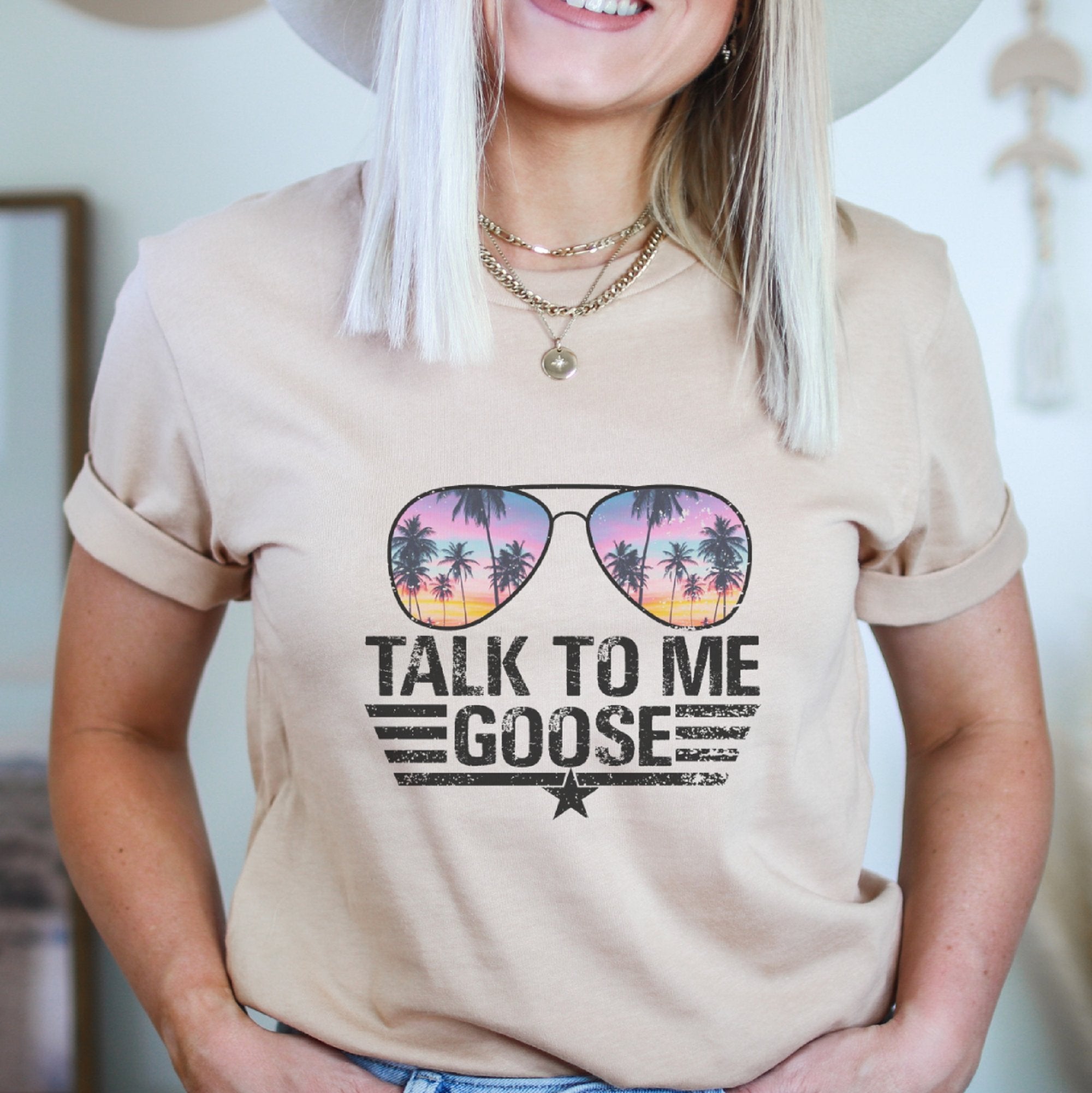 Talk to me Goose Beach T-Shirt - Trendznmore