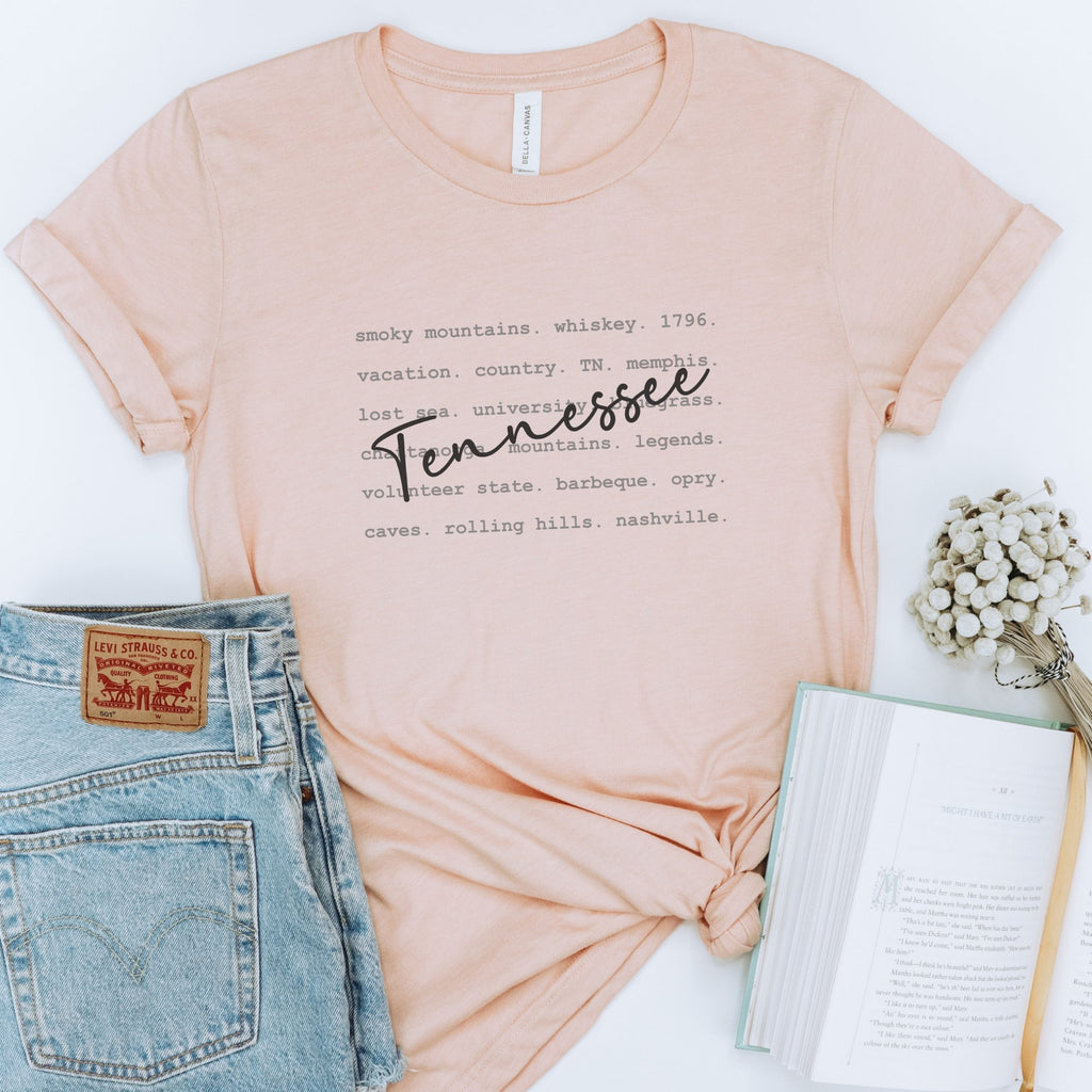 Tennessee Defined T-Shirt - Trendznmore
