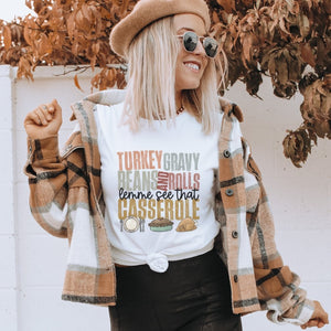 Thanksgiving Casserole T-Shirt - Trendznmore