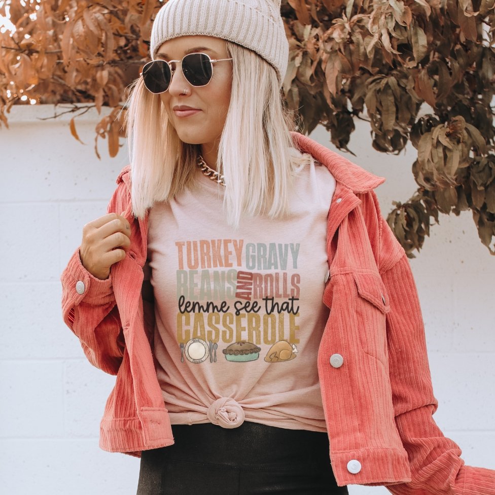 Thanksgiving Casserole T-Shirt - Trendznmore