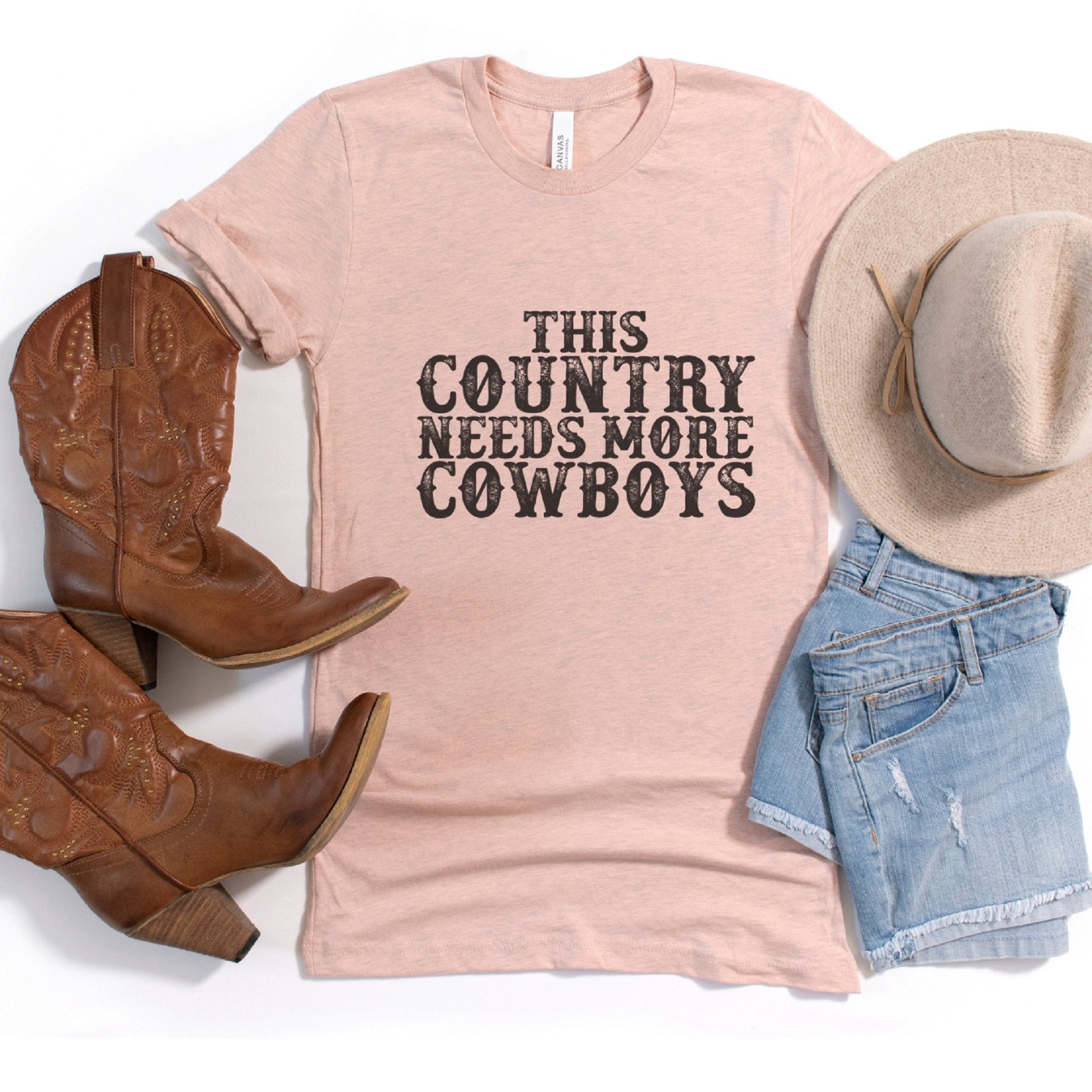 This Country Needs More Cowboys T-Shirt - Trendznmore