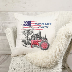 This is God's Country Patriotic Pillow Cover - Trendznmore