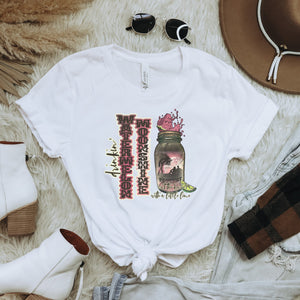 Watermelon Moonshine Country Western Graphic T-Shirt - Trendznmore