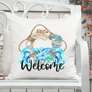 Welcome to the Beach Pillow Cover - Trendznmore