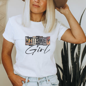 Whiskey Girl Country Western T-Shirt - Trendznmore