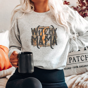 Witchy Mama Halloween Sweatshirt - Trendznmore