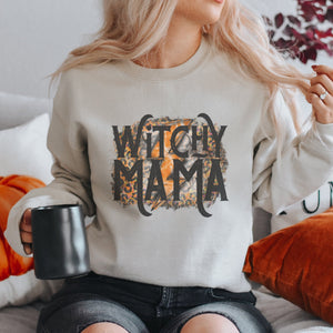 Witchy Mama Halloween Sweatshirt - Trendznmore