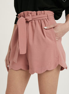 Woven Paperbag Highwaist Shorts - Trendznmore