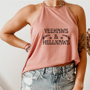 Yeehaws & Hellnaws Tank Top - Trendznmore