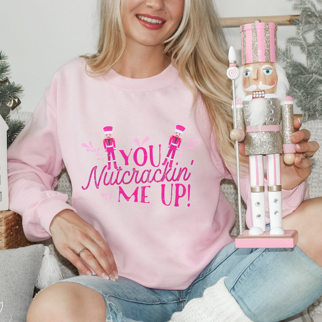 You Nutcracking Me Up Christmas Sweatshirt - Trendznmore